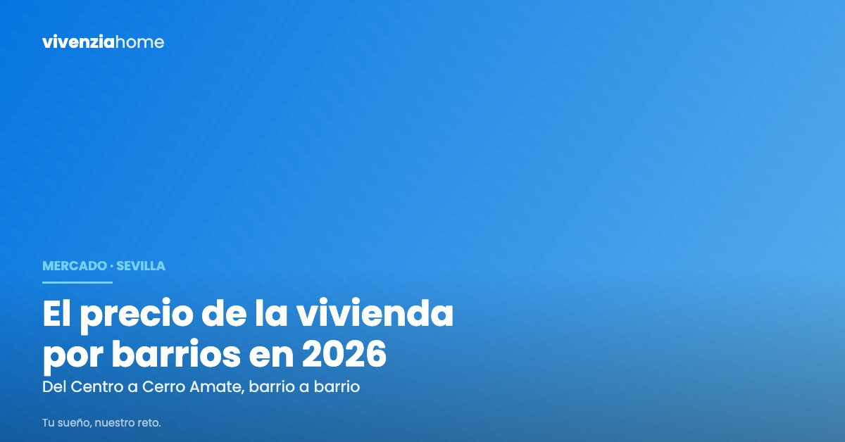 El precio de la vivienda por barrios en Sevilla en 2026