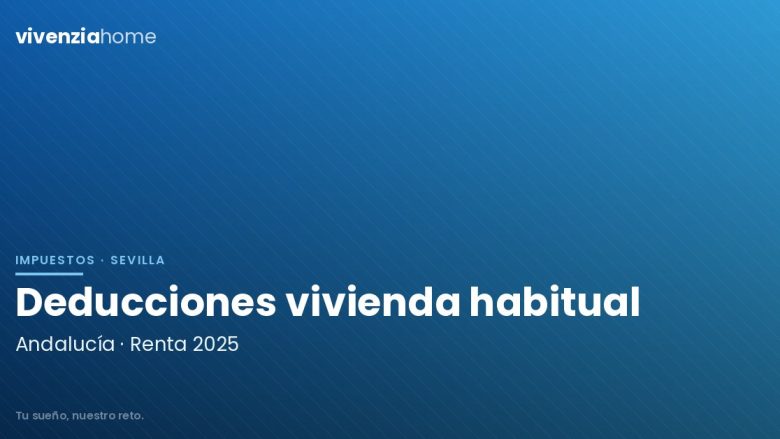 Deducciones por vivienda habitual en Andalucía: Renta 2025