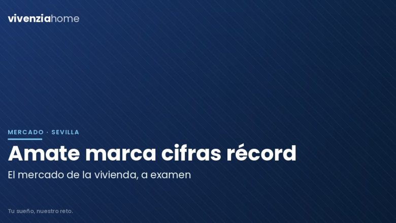 El mercado de la vivienda en Amate alcanza cifras récords 