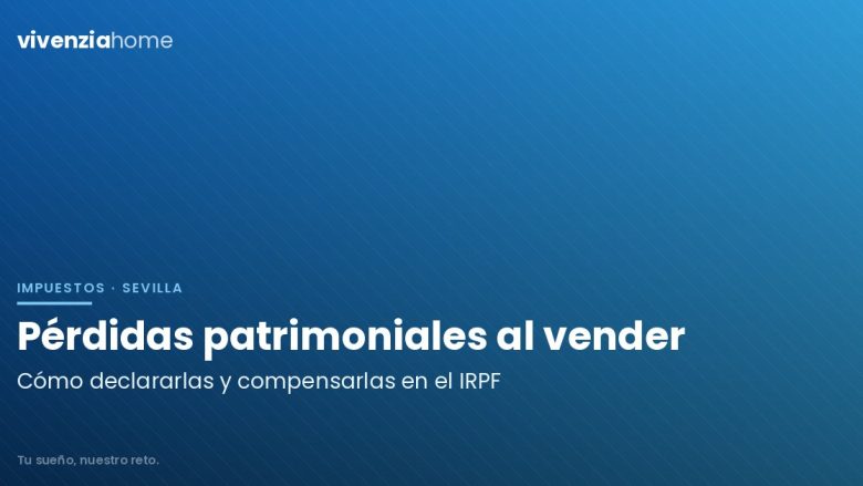 Cómo declarar pérdidas patrimoniales al vender una vivienda en Sevilla