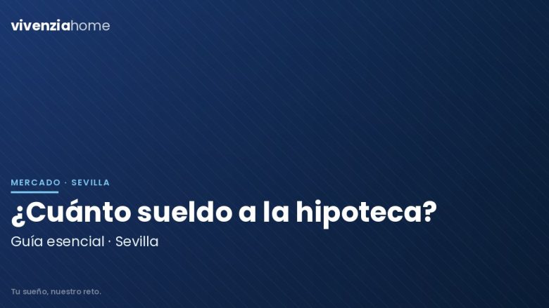 Guía esencial Vivenzia Home: ¿Cuánto de mi sueldo destinar a la hipoteca en Sevilla?