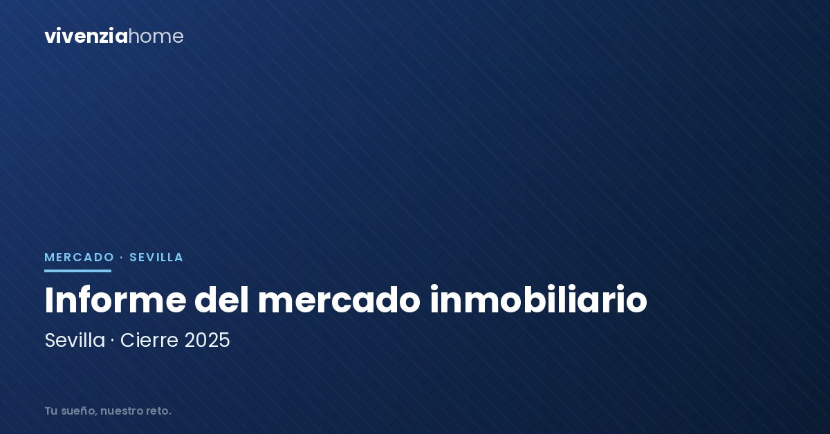 Informe del Mercado Inmobiliario de Sevilla — Cierre 2025